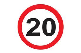 20mph speed limit